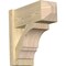 Ekena Millwork Balboa Rough Sawn Craftsman Outlooker, Douglas Fir, 8"W x 18"D x 18"H OUT08X18X18BOA04RDF - alternate 1